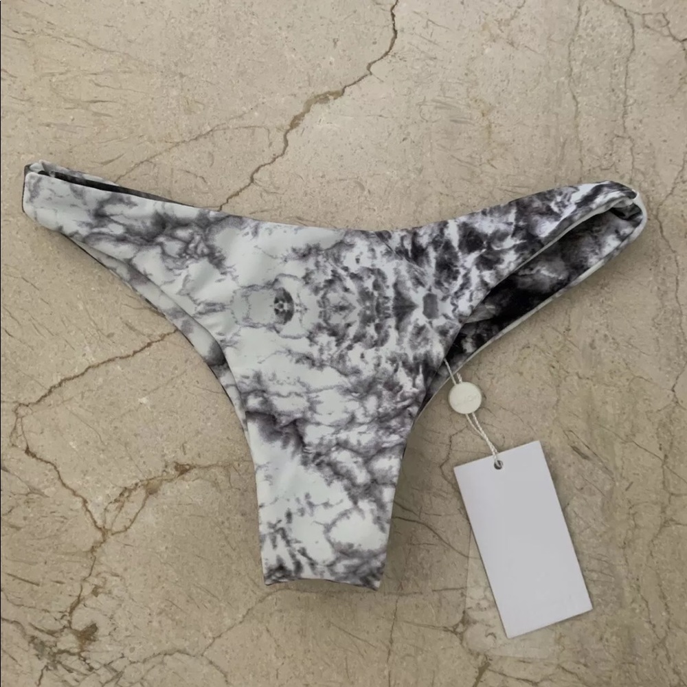 MIKOH WHITEWATER BIKINI BOTTOM Size S